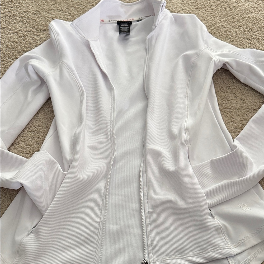 Spyder Women's White Jacket - Picture 4 of 4